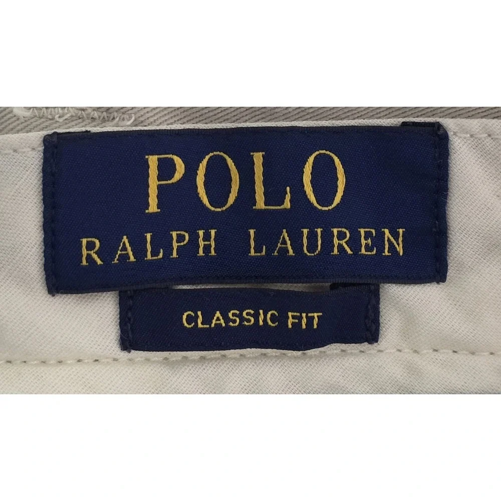 Polo‎ Ralph Lauren Mens Size 40x32 Tan Classic Fit Chino Pants